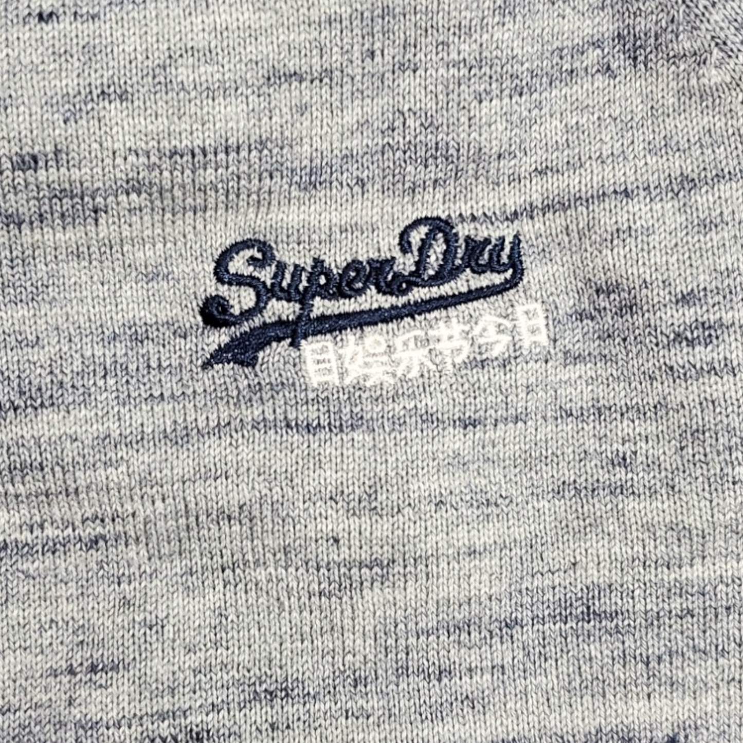 Super Dry Orange Lebal Cotton Crew Jumper