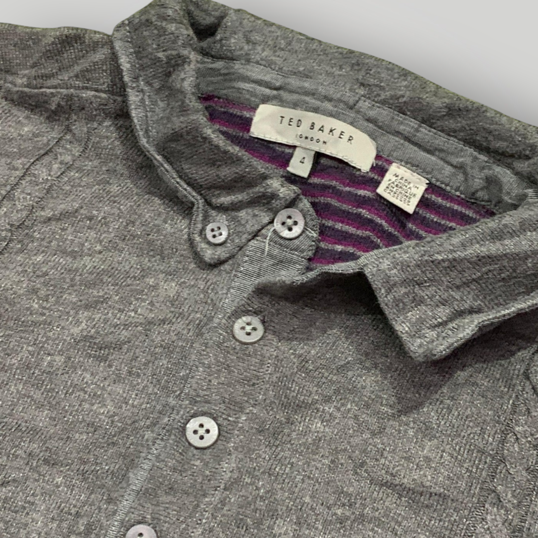 Ted Baker Full Sleeve Polo Shirt