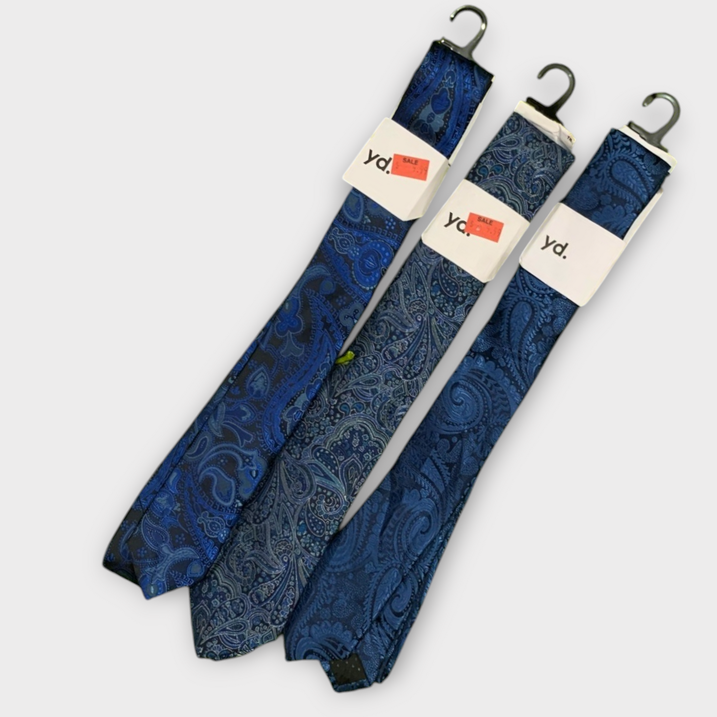 YD. Garfield Cotton Floral Neck Tie - Pack Of 3