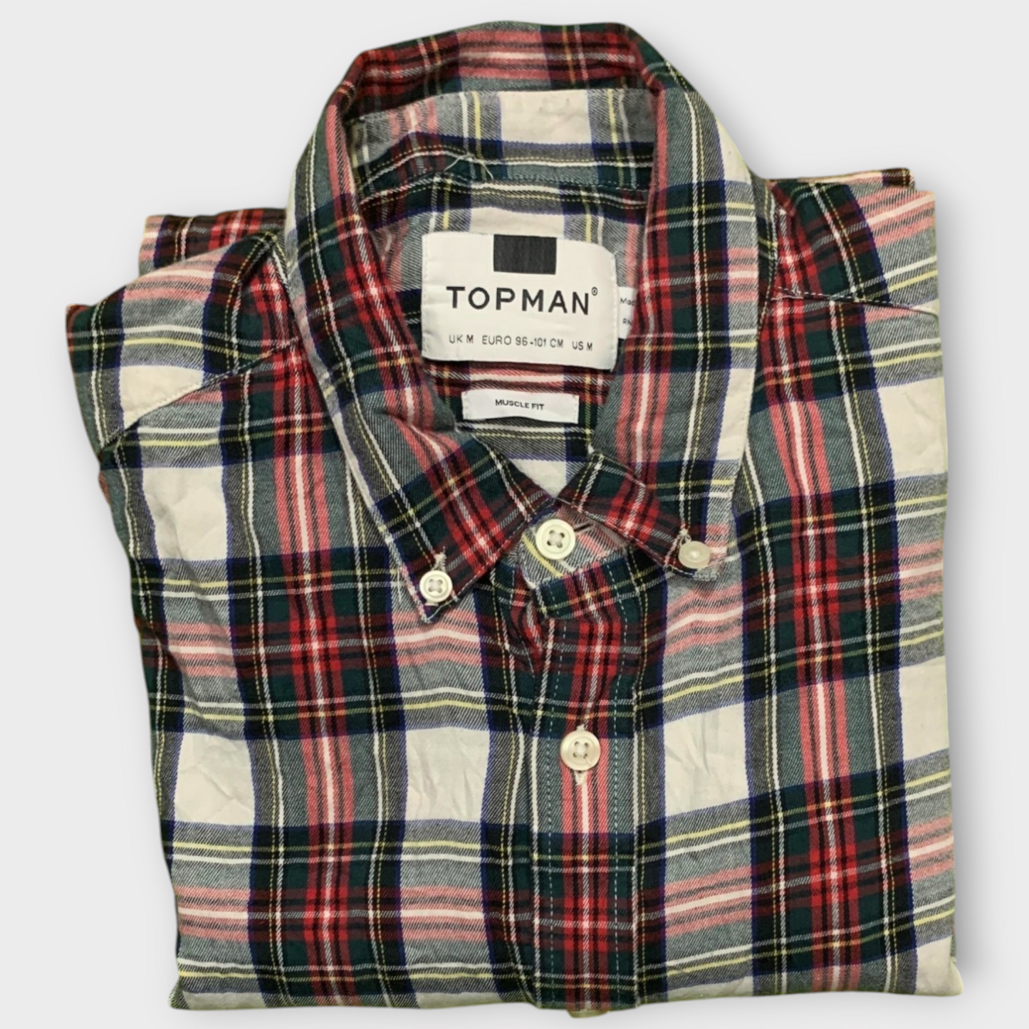 Topman Men's Full Sleeve Shirt