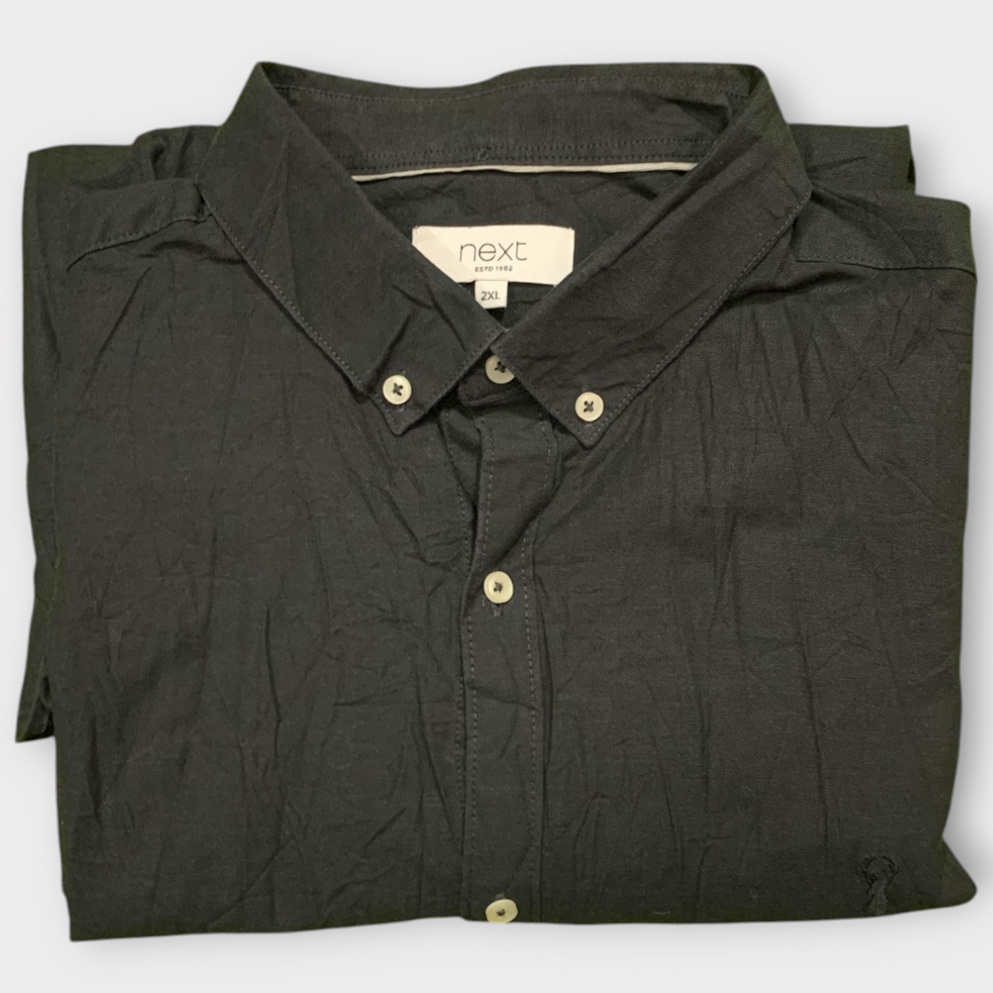 Next Men's Full Sleeve Shirt Slim Fit