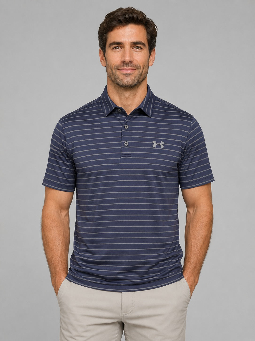 Under Armour Heatgear Blue Striped