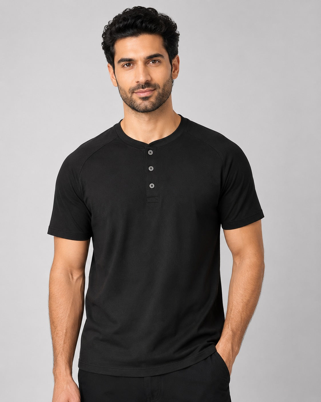 Kenneth Cole Men's Henley T-Shirt