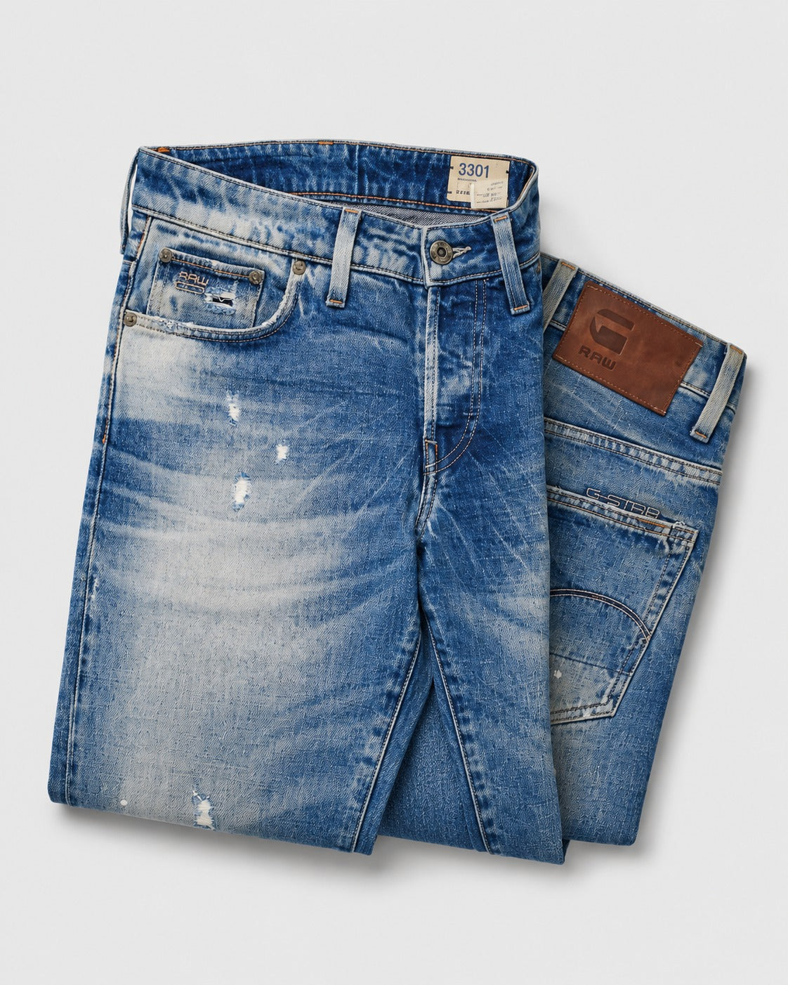 G-Star Raw Men's C-3D Straight Tapered Fit Jeans