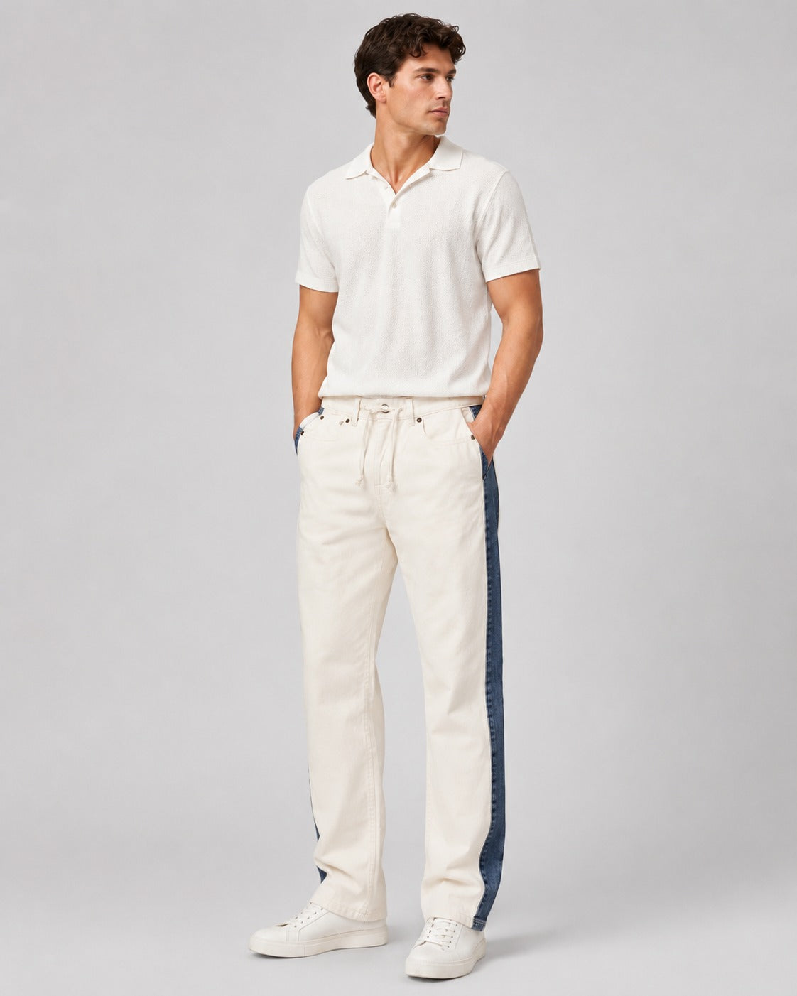 Levi's Trouser Pant Blue Side Panels