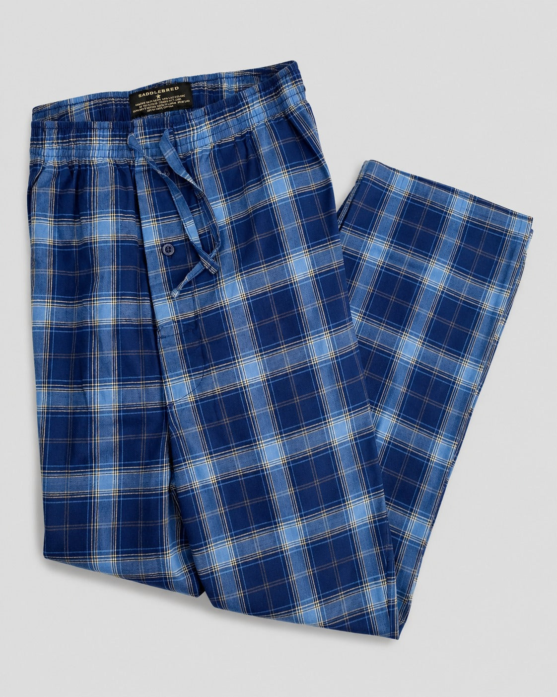 Saddlebred Men's Cotton Pajama Sleep Wear Small