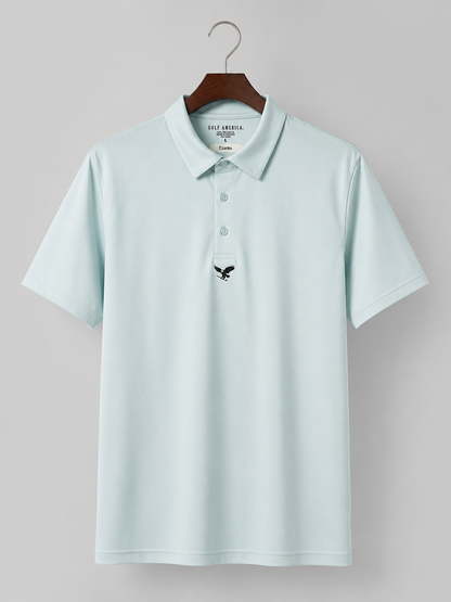 Golf America Performance Polo Shirt Eagle Logo