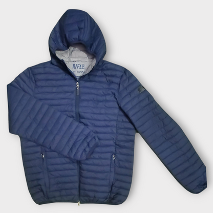 RIFLE Light Weight Puffer Jacket For Men - Blue