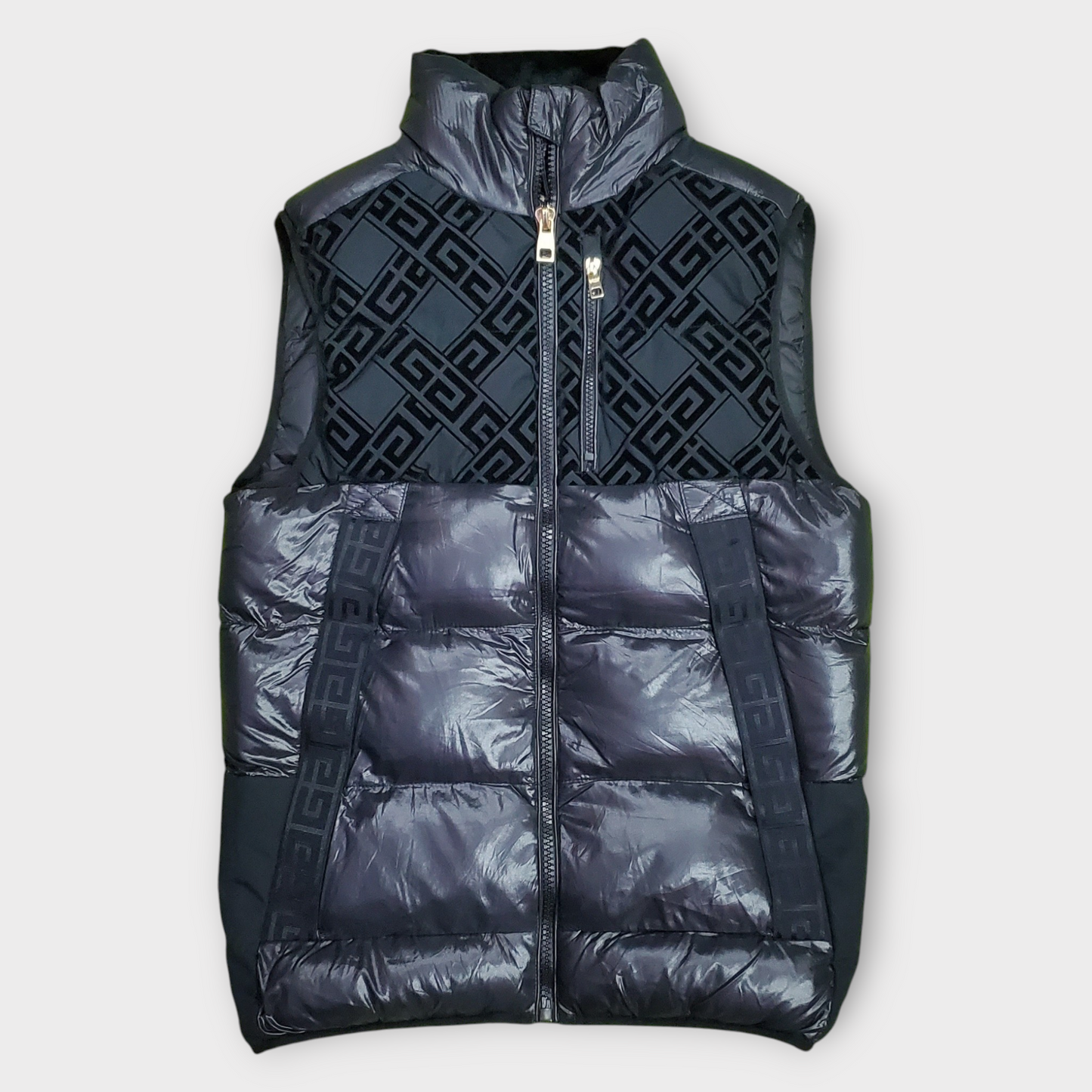 Glorious Gangsta Puffer Winter Jacket - Black