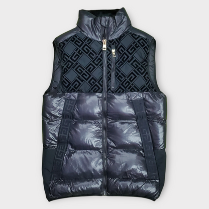 Glorious Gangsta Puffer Winter Jacket - Black