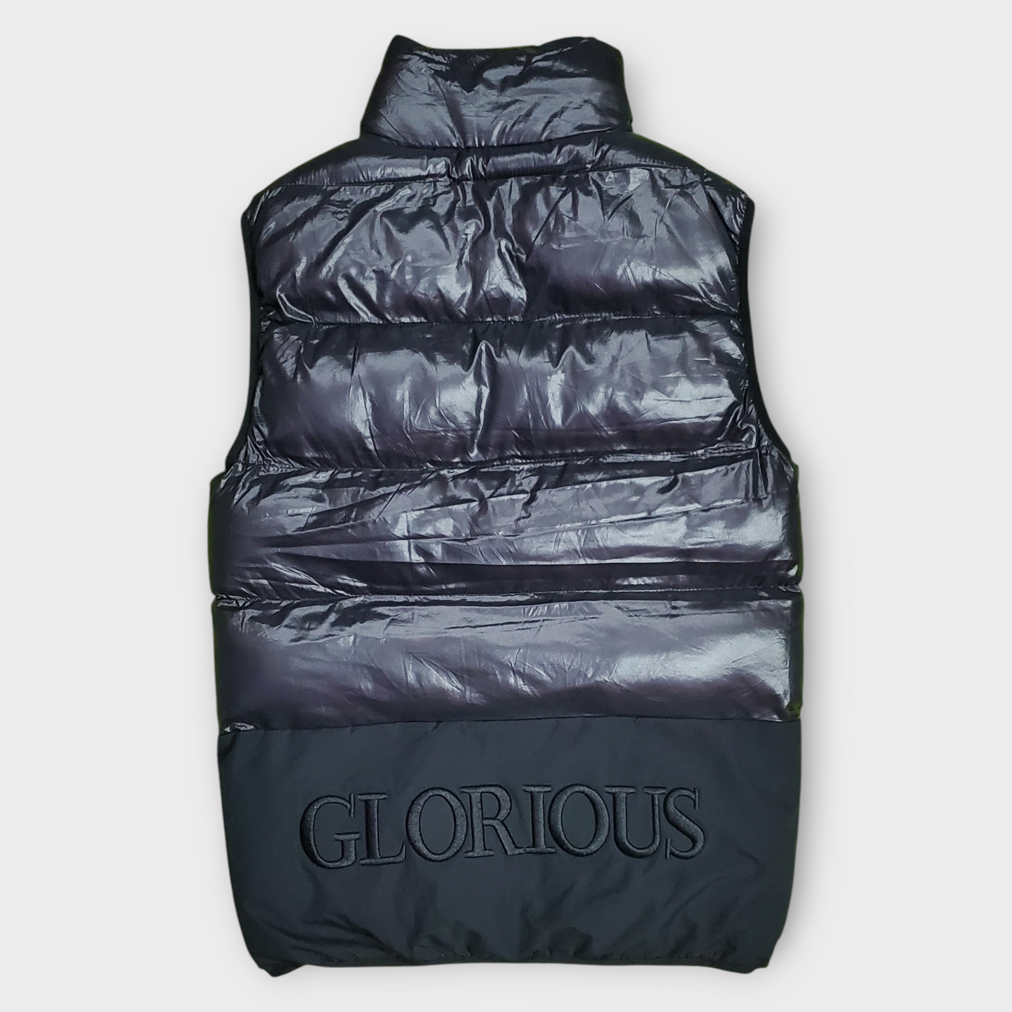 Glorious Gangsta Puffer Winter Jacket - Black