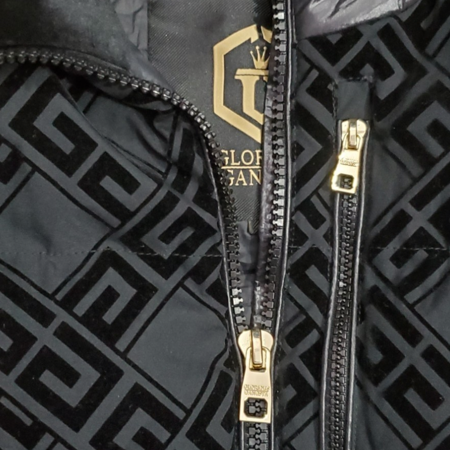 Glorious Gangsta Puffer Winter Jacket - Black