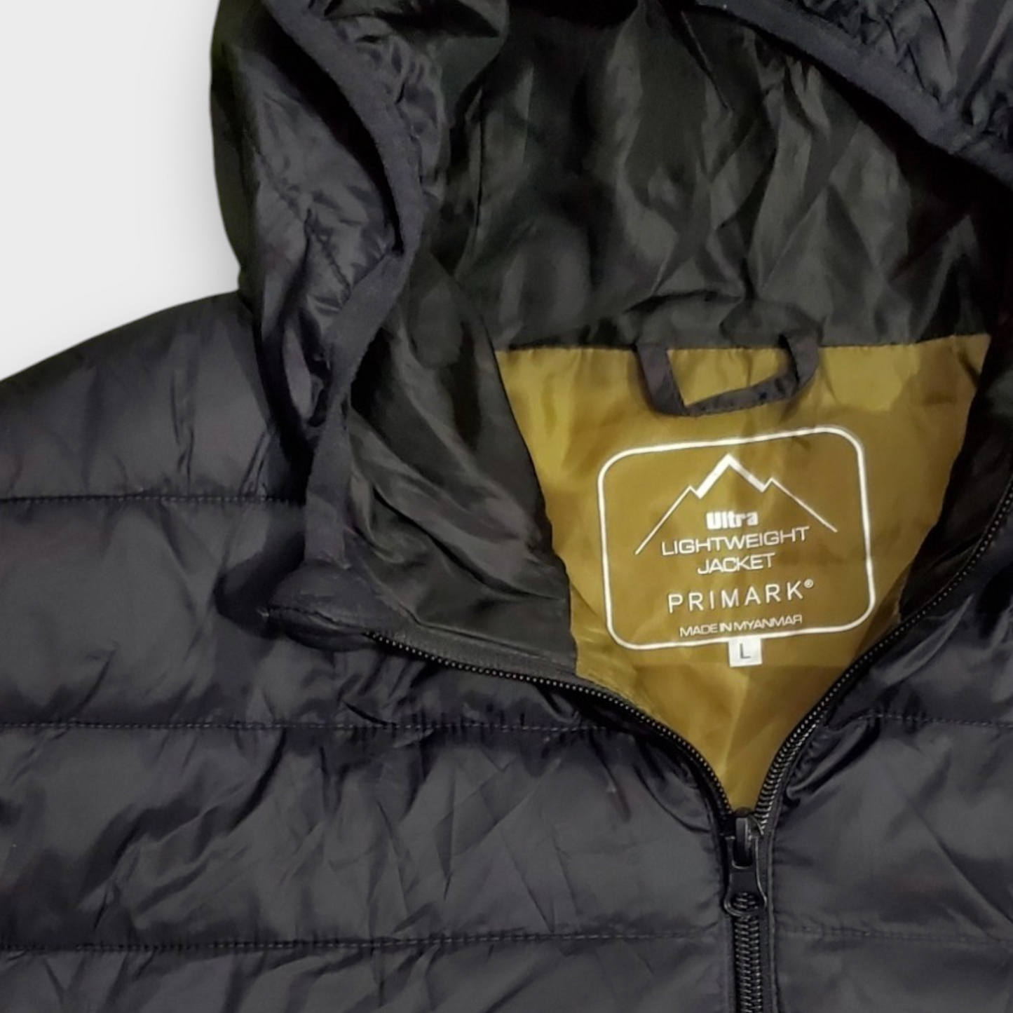 Primark Ultra Light Weight Jacket For Men - Black