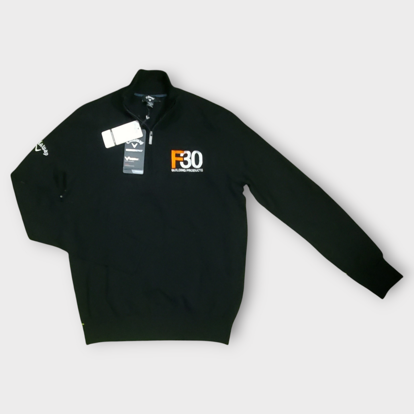 Callaway Thermal Half Zip Pullover Black