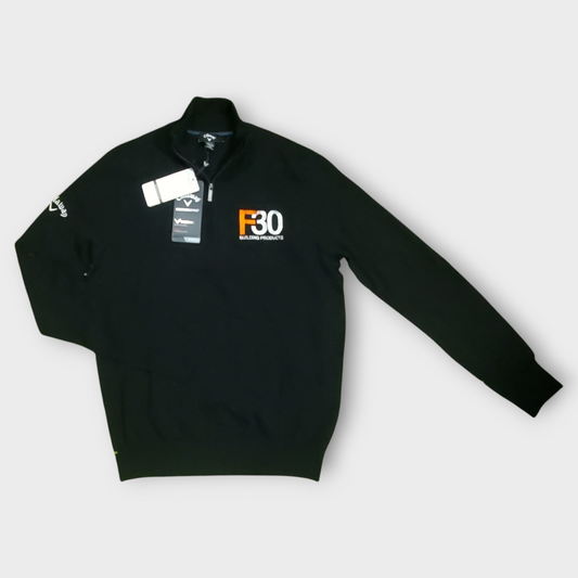 Callaway Thermal Half Zip Pullover Black