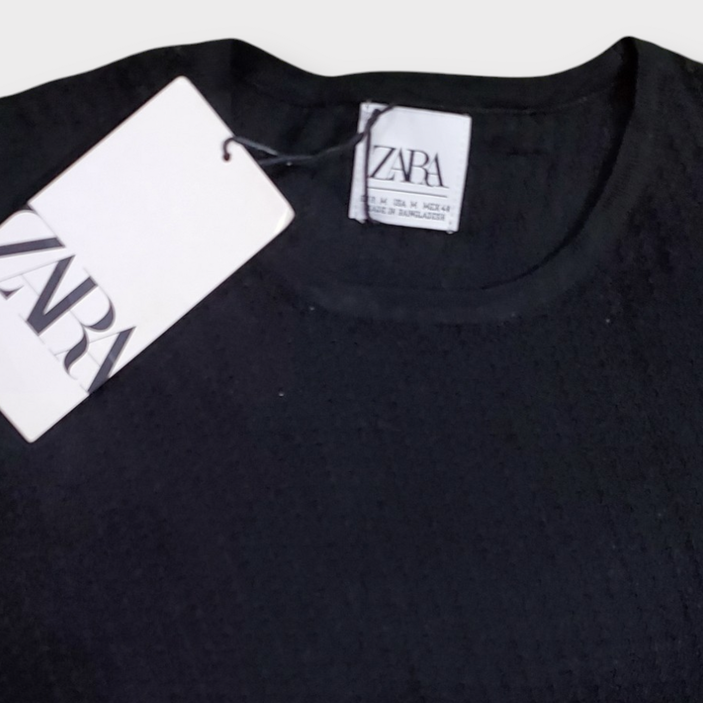 Zara Sweat Shirt Full Sleeve Black