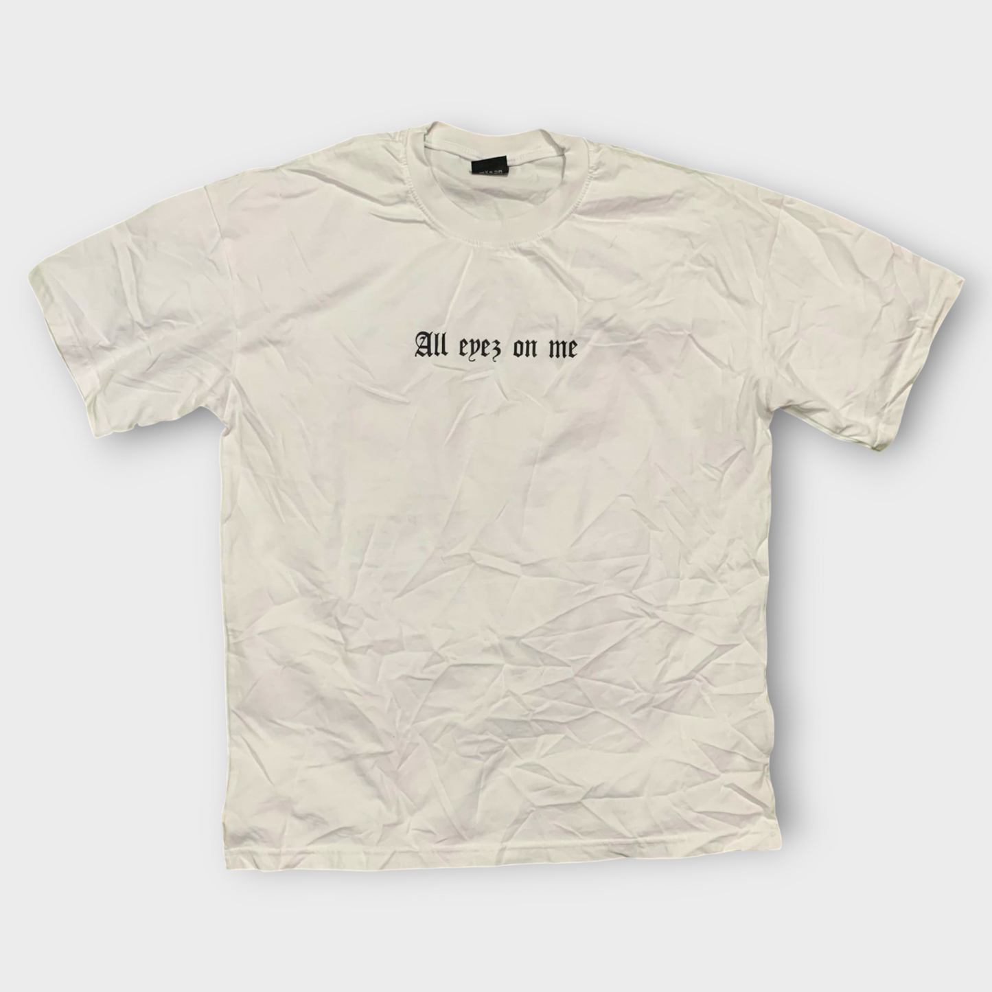 All Eye On Me Drop Shoulder Tee