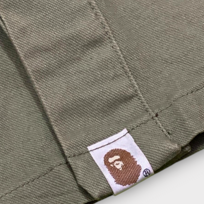 Bathing Ape World Gone Multi Pocket Shark Jacket