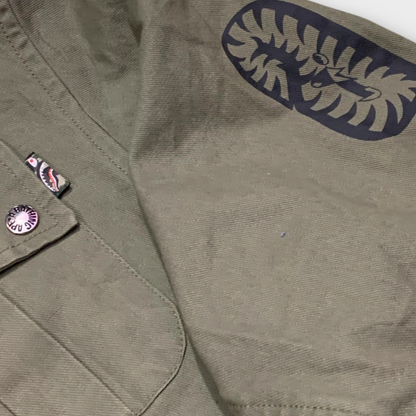 Bathing Ape World Gone Multi Pocket Shark Jacket