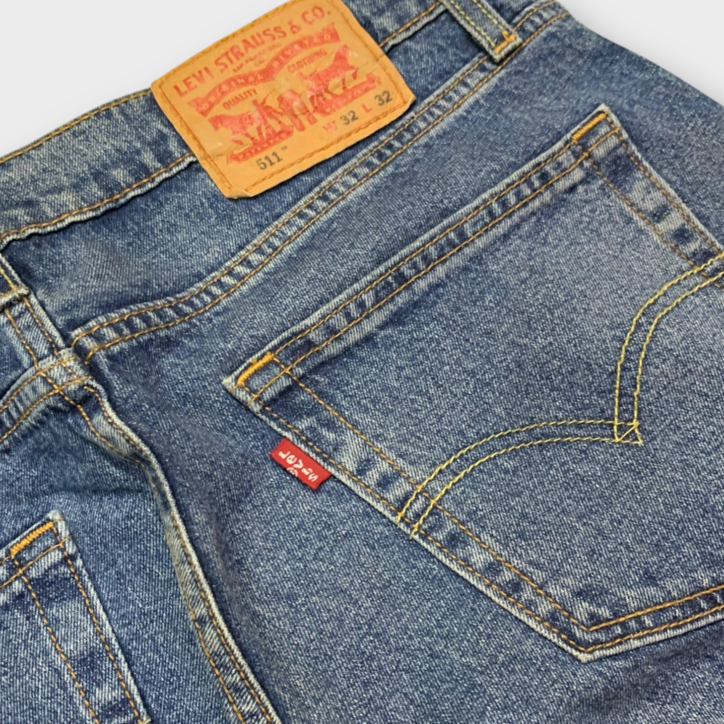 Levi's 511 Strauss & Co Straight Denim