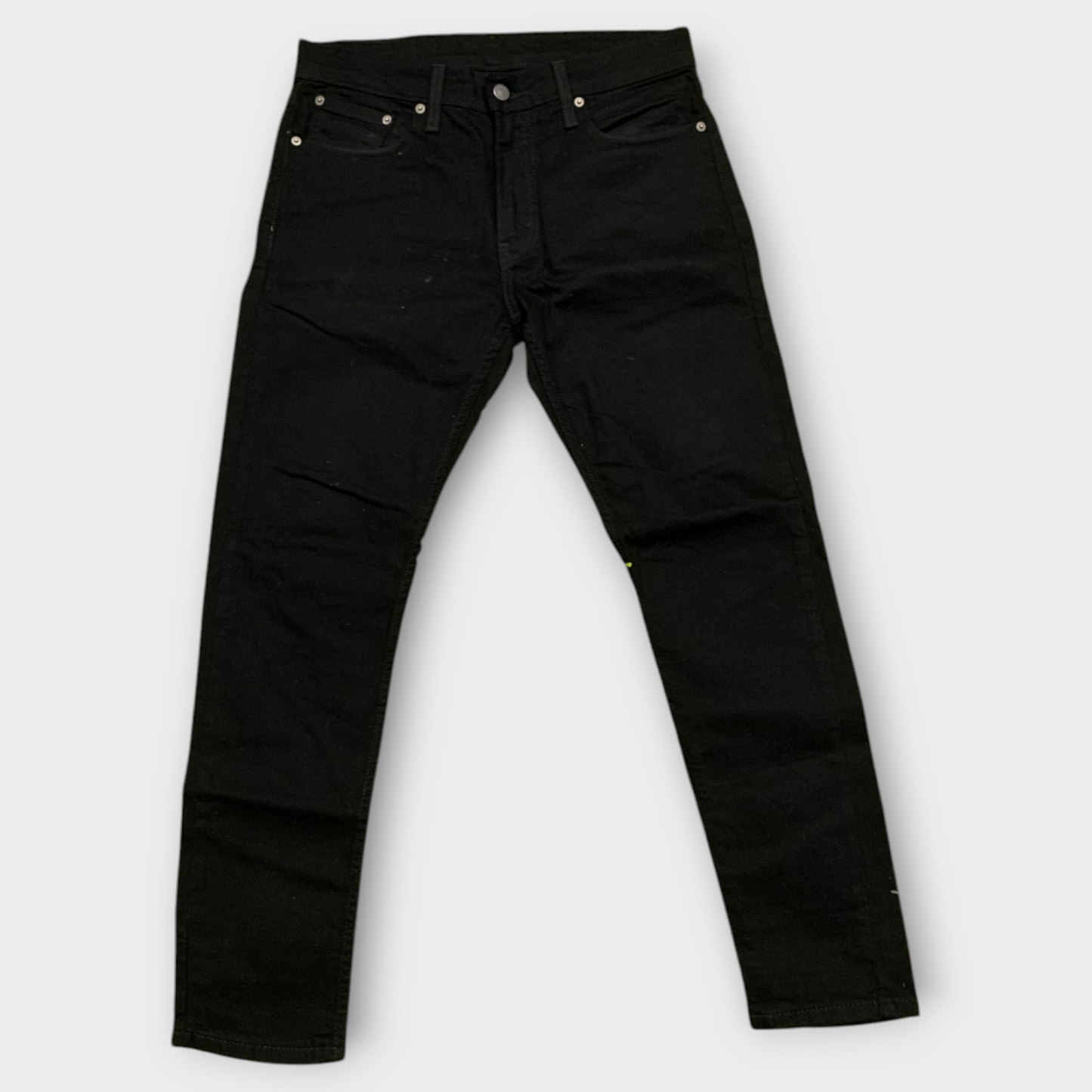 Levi's 514 Strauss & Co Jet Black Red Tag