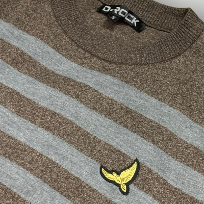 D-Shock Men's Striped Sweatshirt