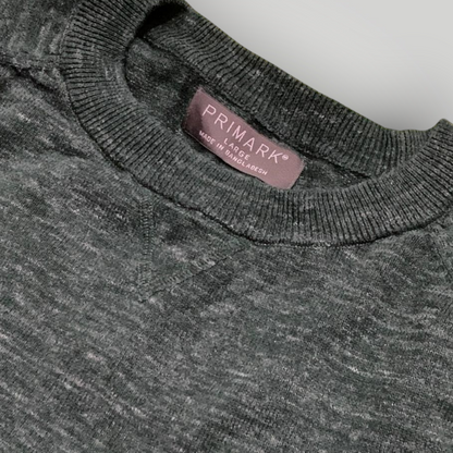 Primark Grey Crew Neck Sweat Shirt