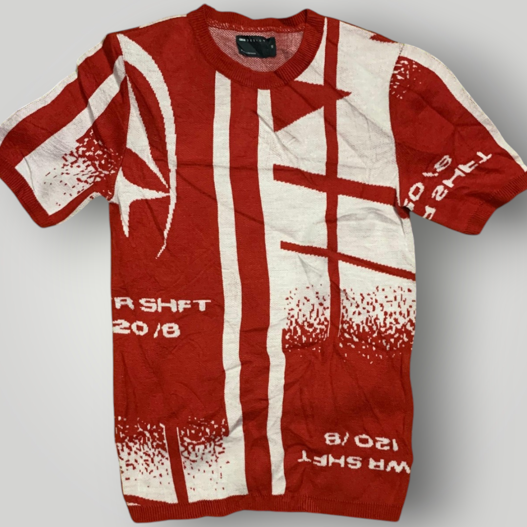 Asos Design Neonsign Error Knit Sweater