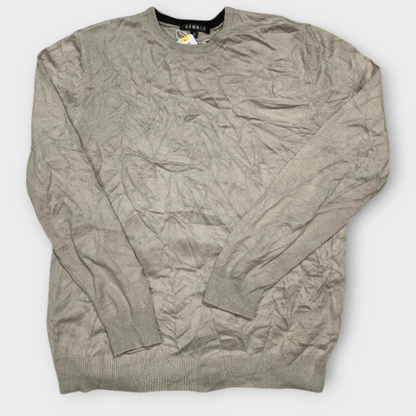 George Beige Waffle Knit Sweater