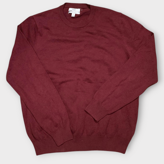 Mark & Spencer Pure Cotton Crew Neck Jumper