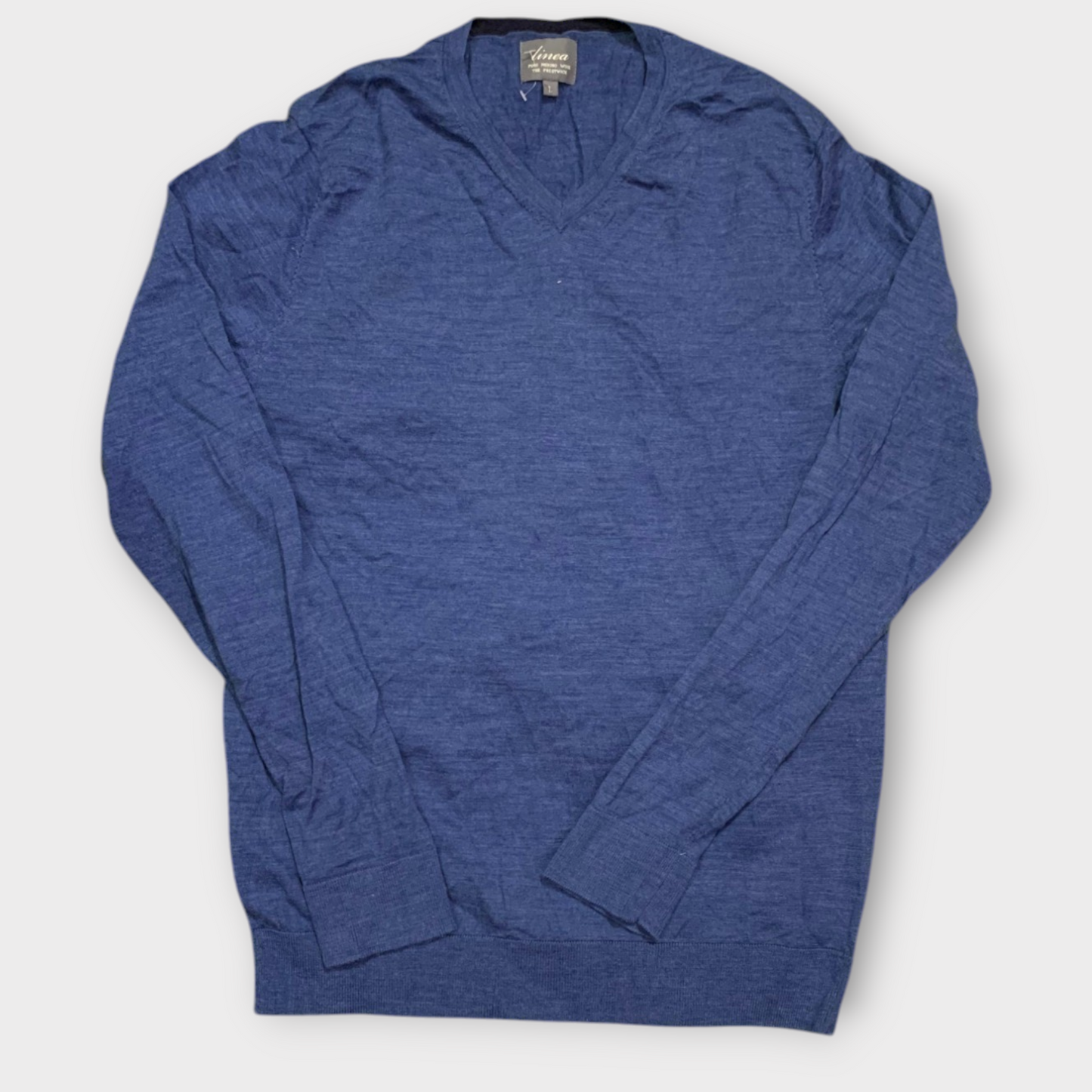 The Prestwick Men's V-Neck Sweater Pure Merino Wool