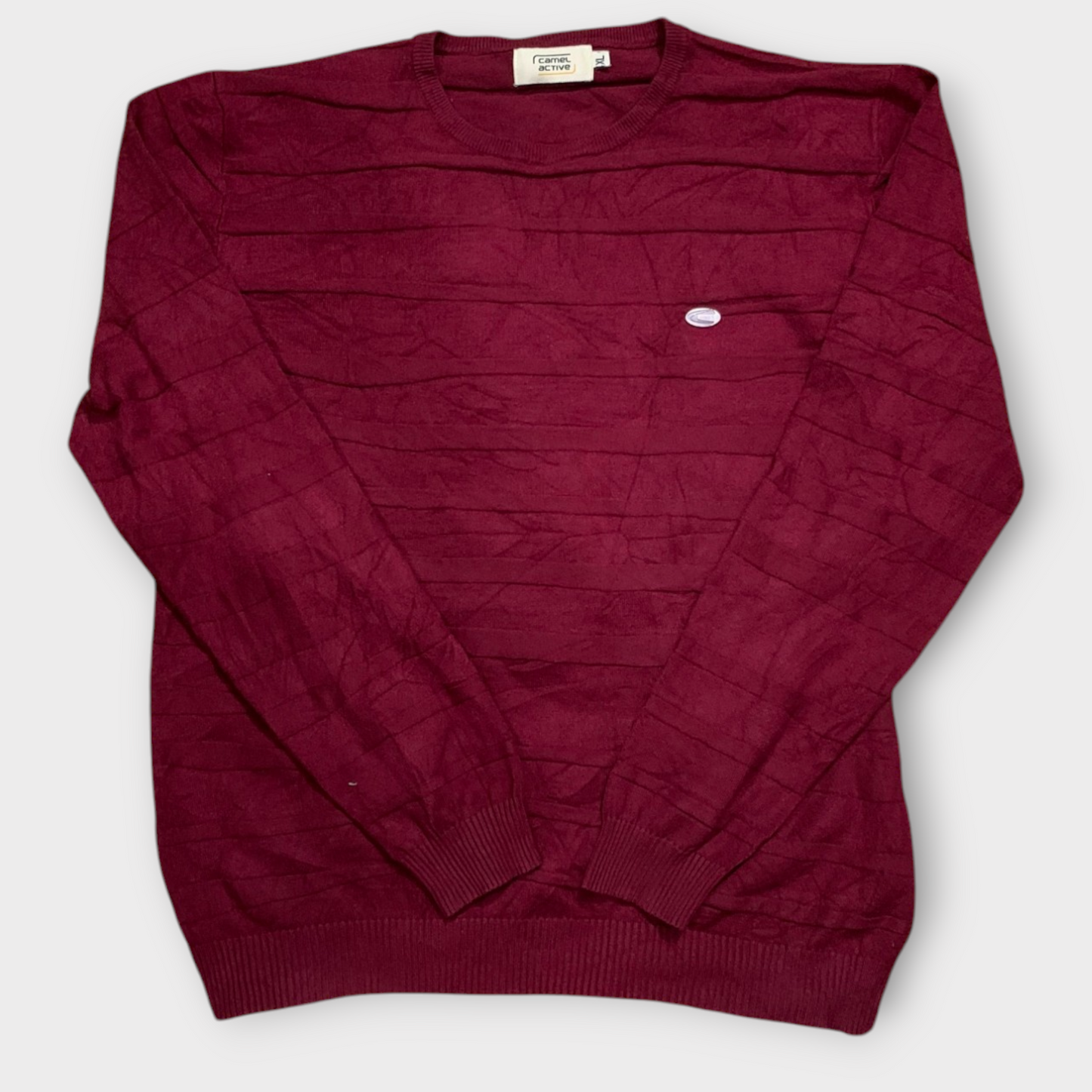 Camel Active Men's Long Sleeve Knit Shirt