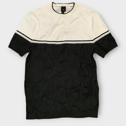 River Island Men's Contrast Trim Tee