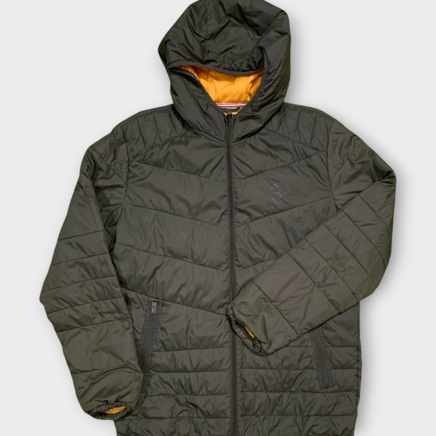 Jack & Jones Men's Jacket With Olive Green Exterior