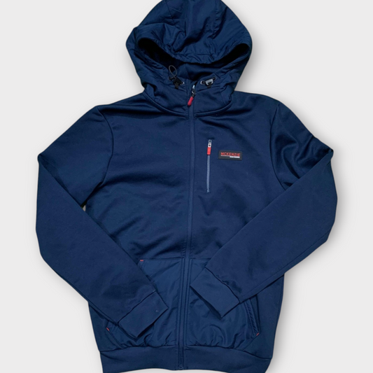 McKenzie Navy Blue Zip-Up Hoodie