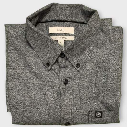 Mark & Spencer Men's Full Sleeve Shirt