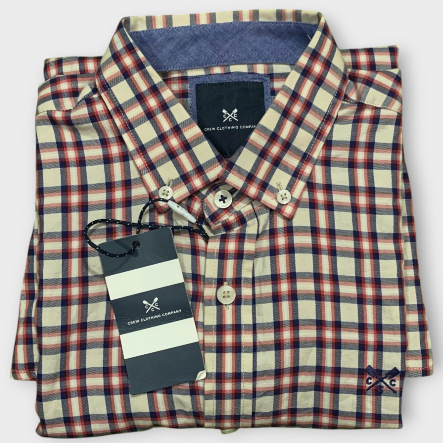 Crew Clothing Company Men's Full Sleeve Shirt