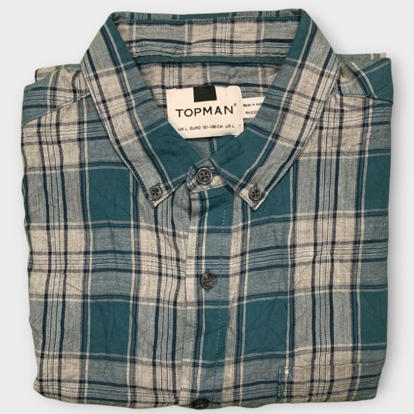 Topman Men's Full Sleeve Shirt