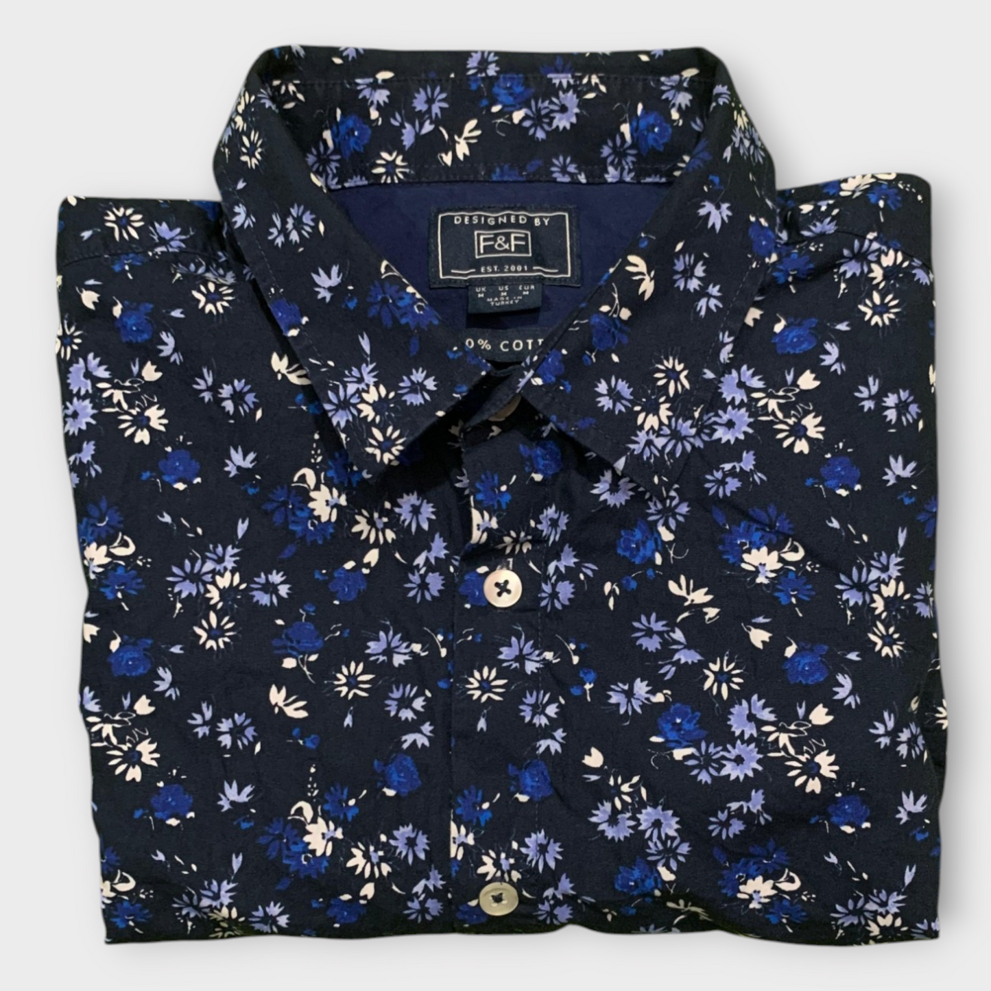 F&F Men's Half Sleeve Shirt