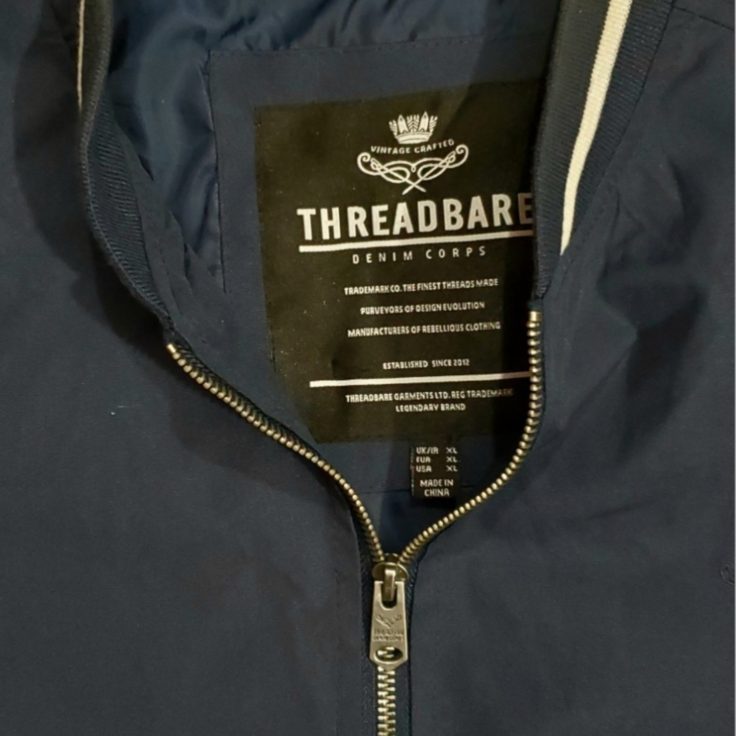 Threadbare Denim Crops Jacket