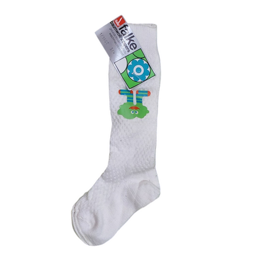 Kids Sock For 2 Years White