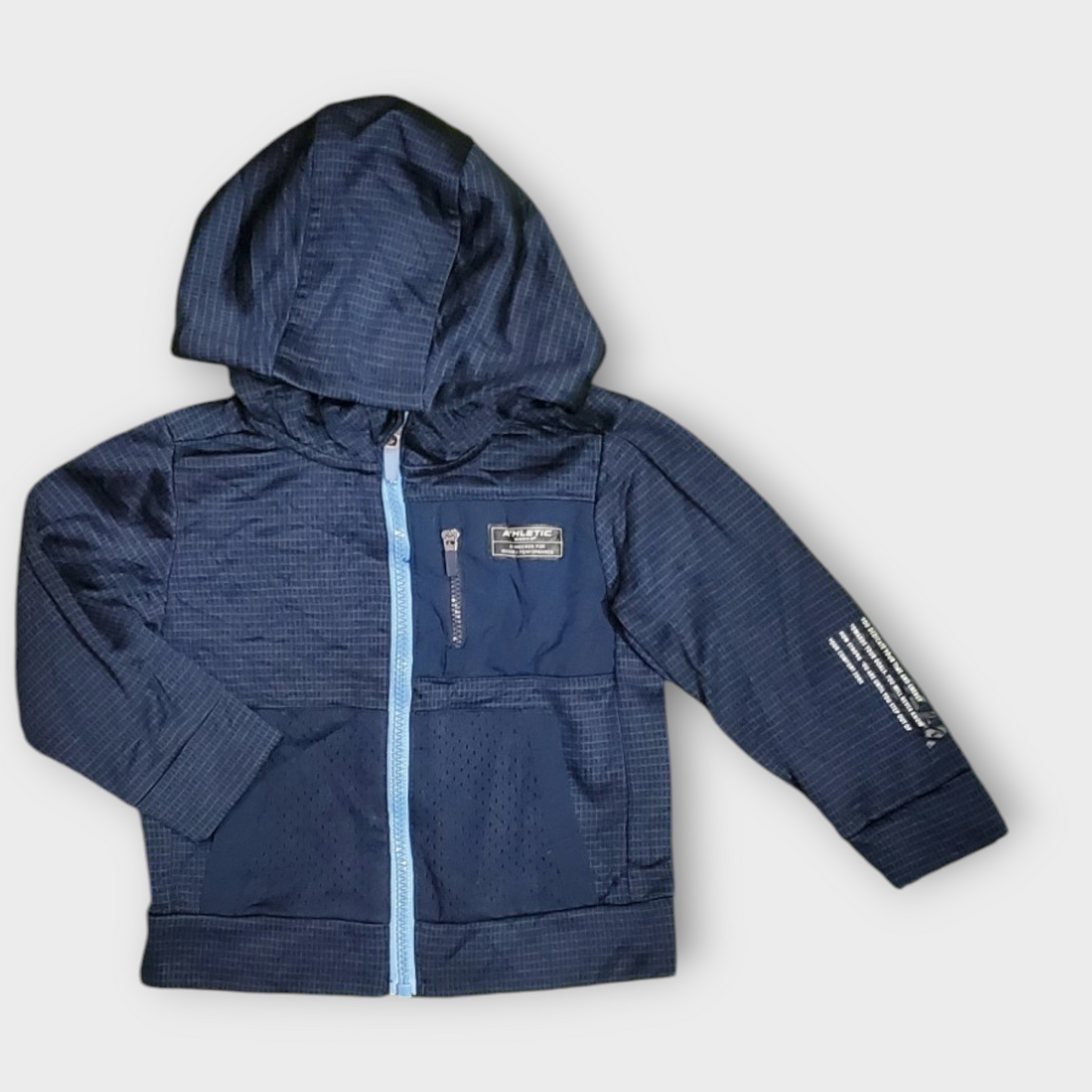 Atheletic Works Boys Tech Mesh Jacket (2Years) Blue