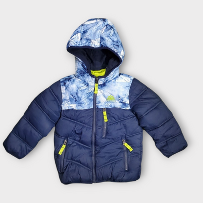 Snozu Kids Puffy Down Jacket Full Fleece