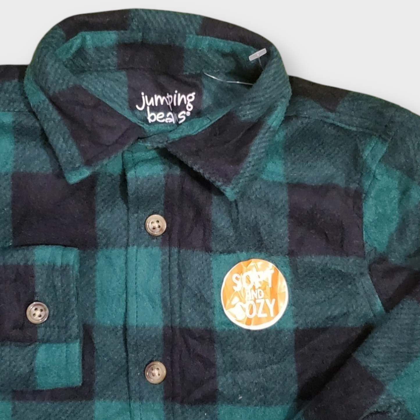 Jumping Beans Flannel Shirt (3years)