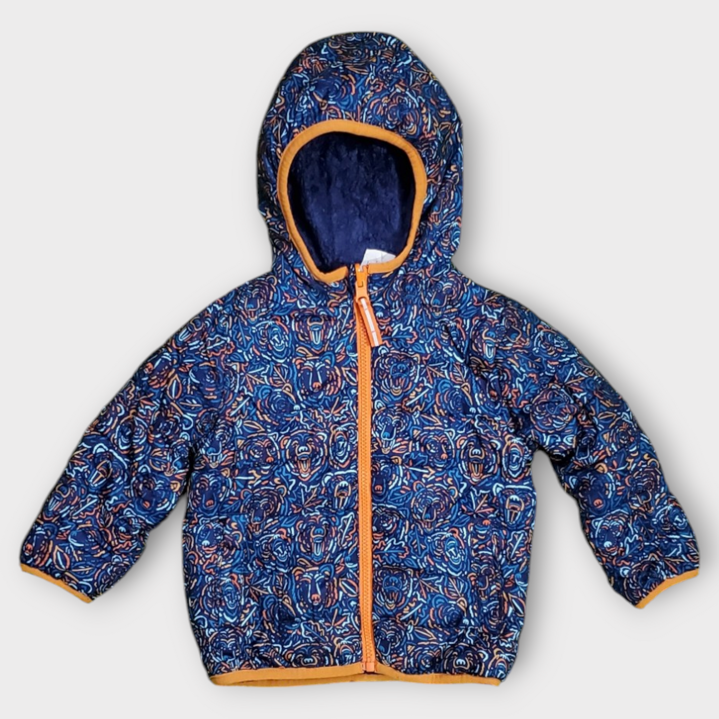 Cat & Jack Bear Print Puffer Jacket (2years)
