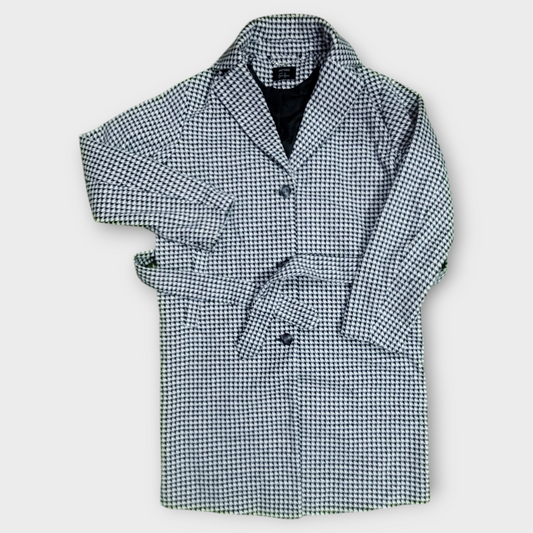 Tagliatore Women Grey Wool Coat