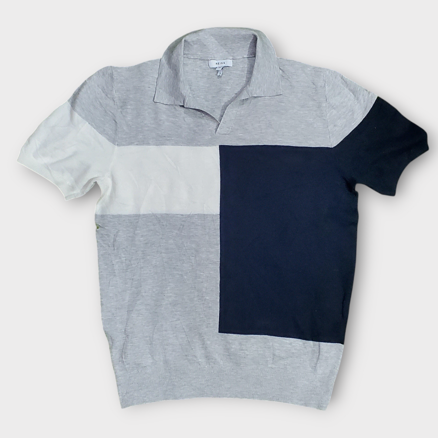 Men's Knit Polo Shirt Medium
