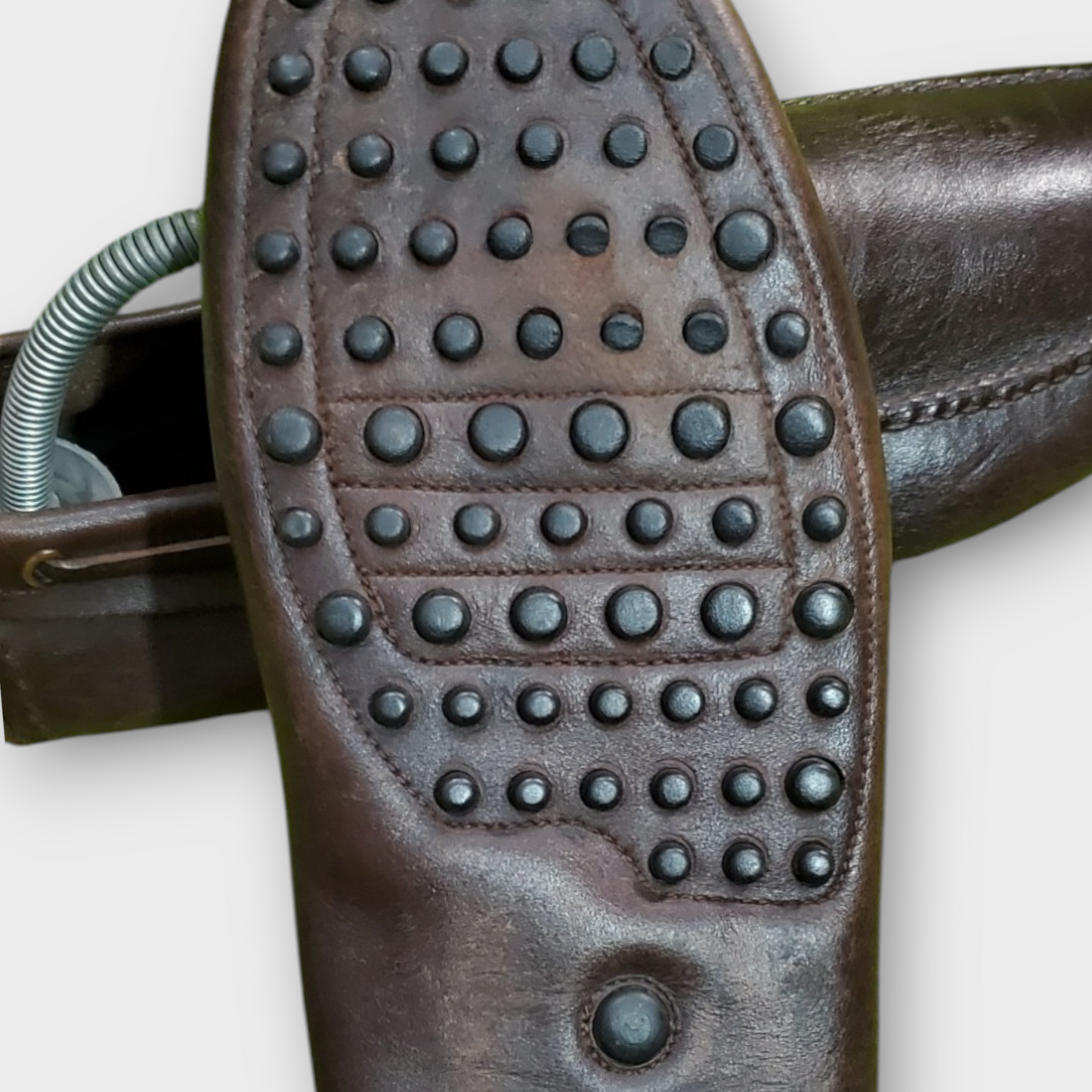 Prada Men's Brown Leather Loafers