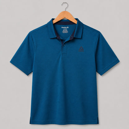 Reebok Men's Performance Polo Shirt Moisture Wicking
