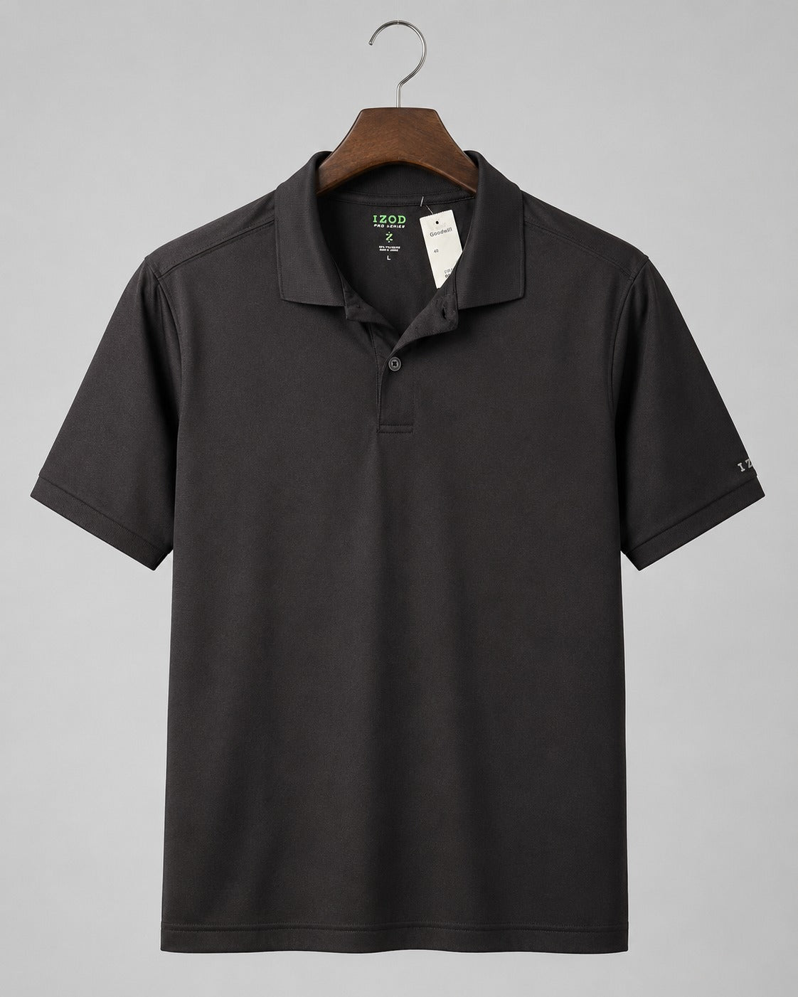 Izod Pro Series Polo Shirt Charcoal
